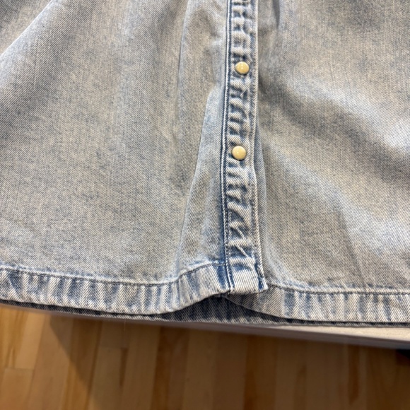 All Saints Denim dress size 10 ( excellent condition) 65$ - Picture 6 of 16